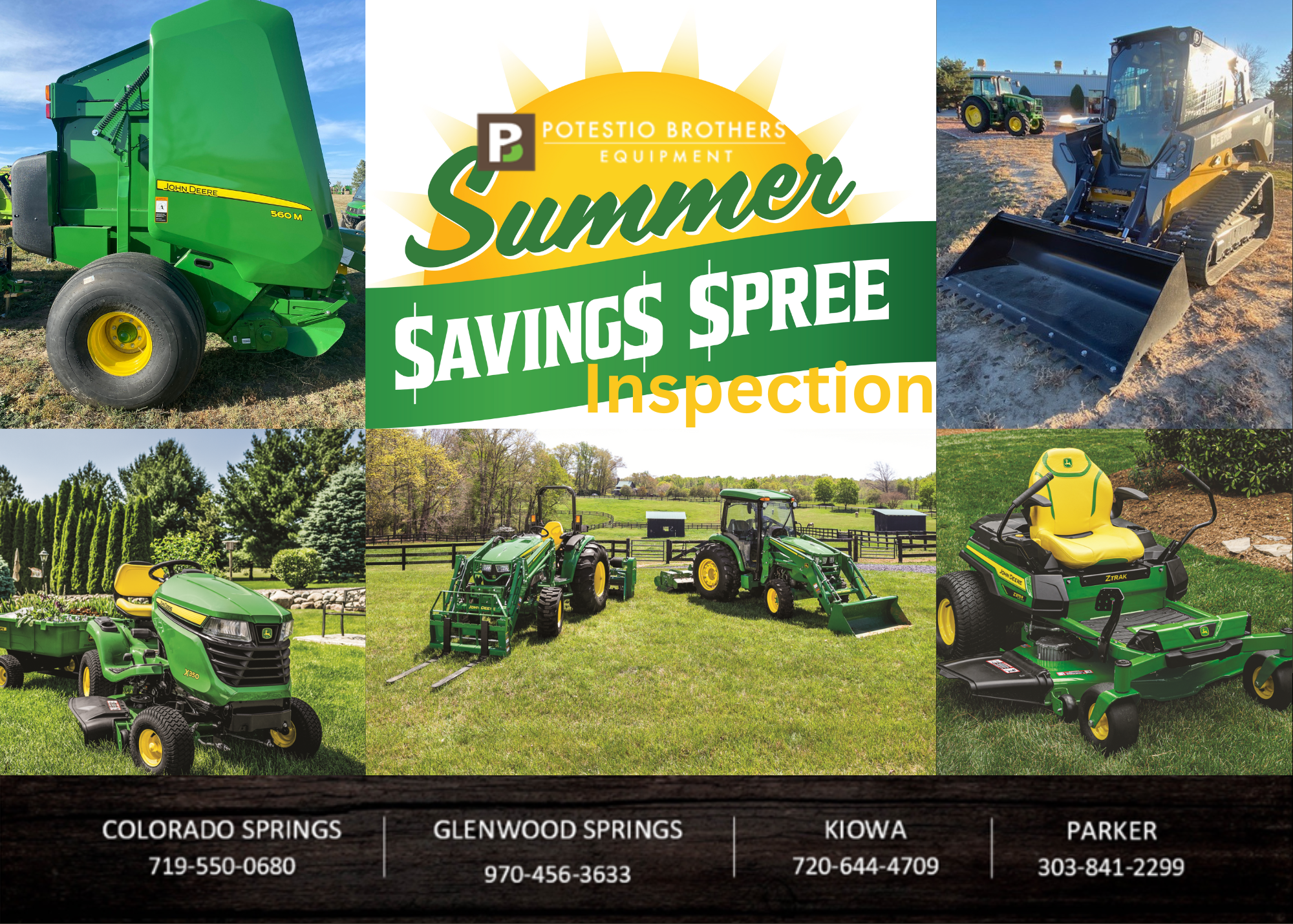 Summer Savings Spree Inspection