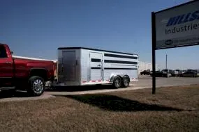 Aluminum Low Profile Pen Trailer