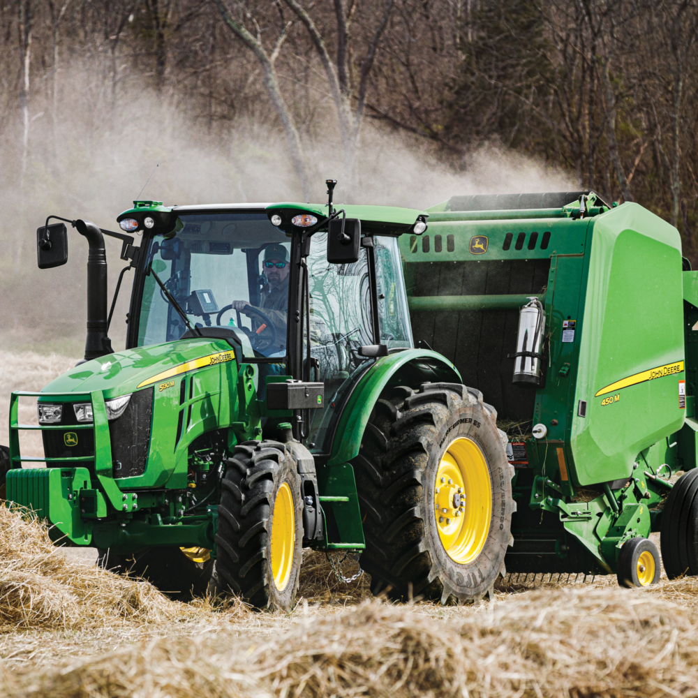 5130M w_ Round Baler