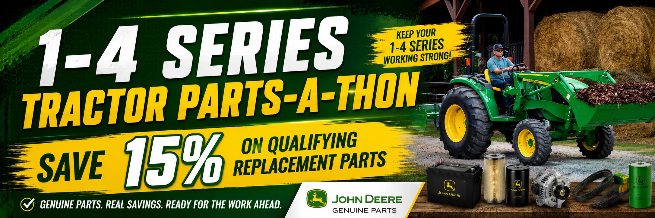 You are currently viewing 1–4 Series JD Tractor Parts-A-Thon