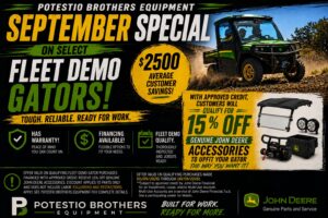 Read more about the article Fleet XUV Gator September Promo