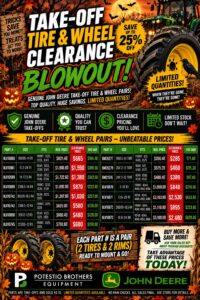 Read more about the article Take-Off Tire & Wheel Clearance!